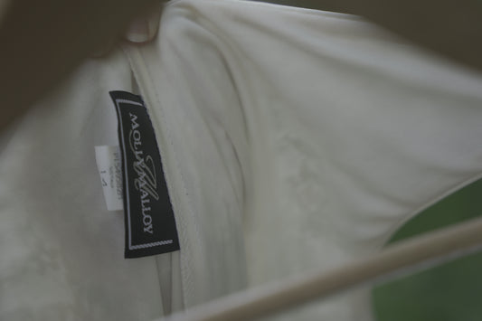 White Floral Lace Dress