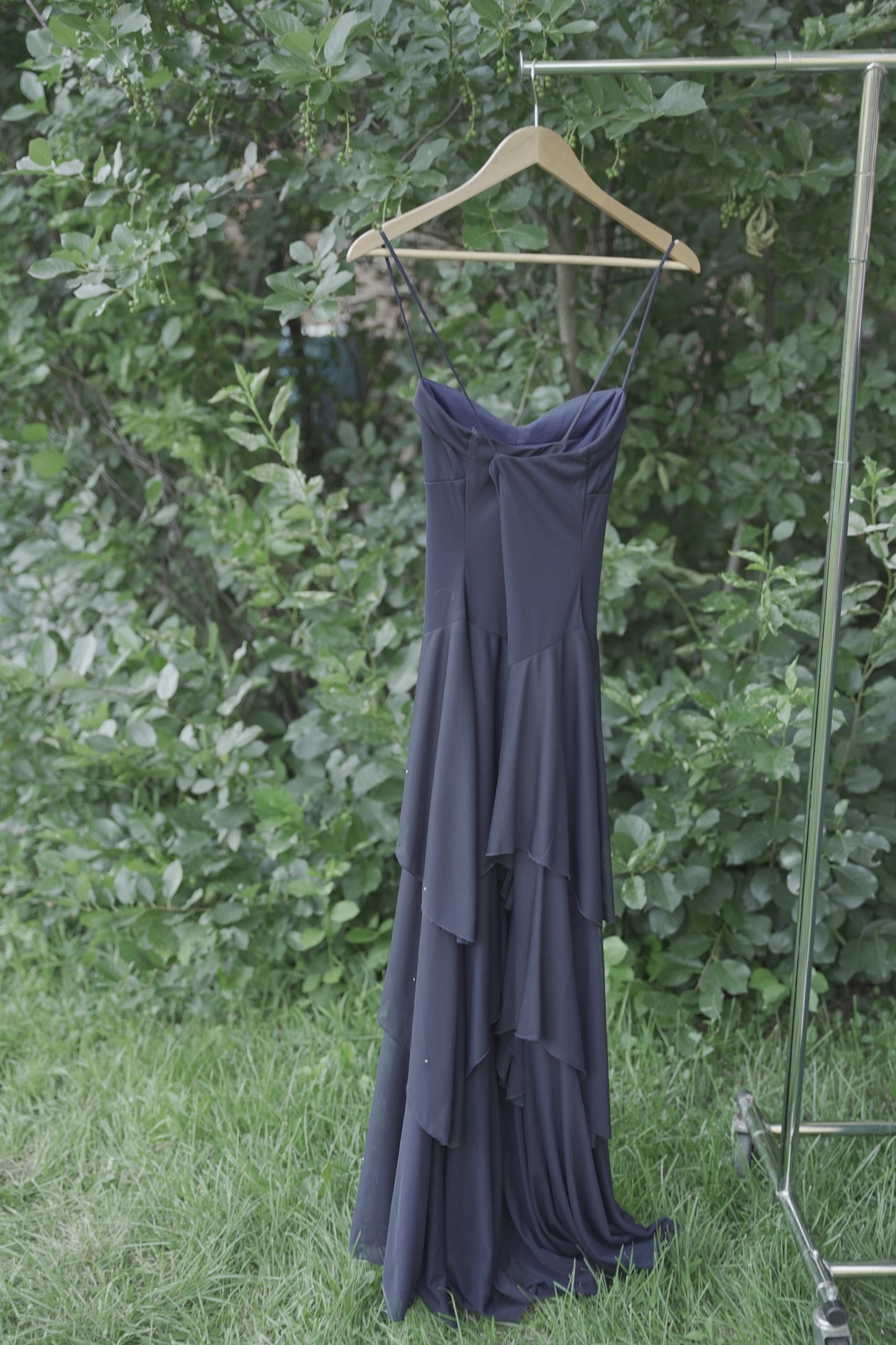 Navy Blue Maxi Dress
