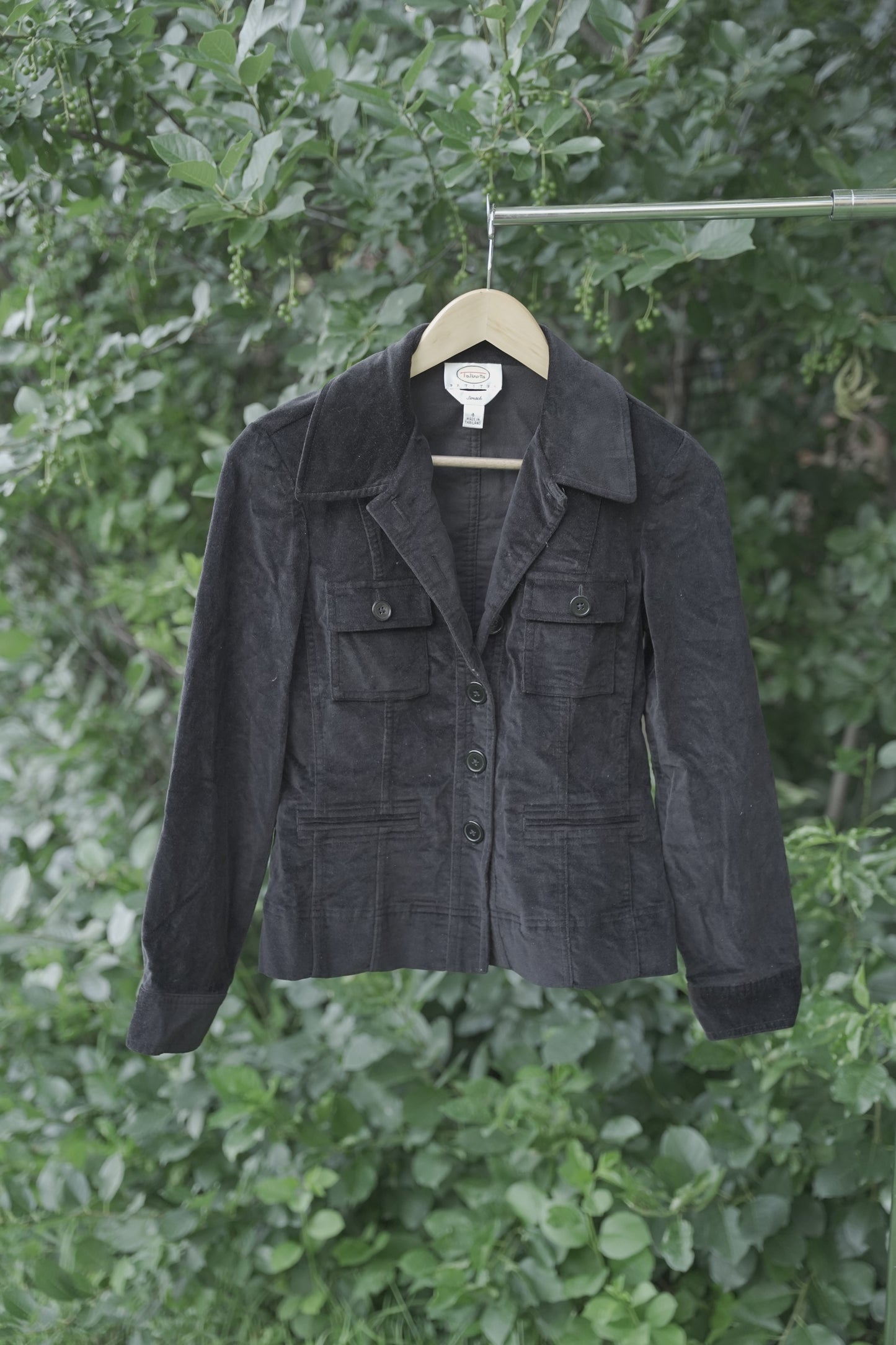 Black Button Up Jacket