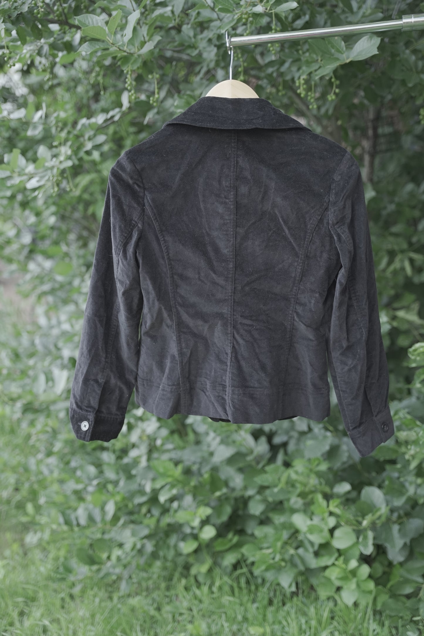 Black Button Up Jacket