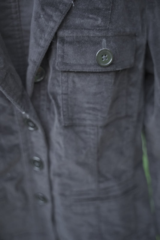 Black Button Up Jacket