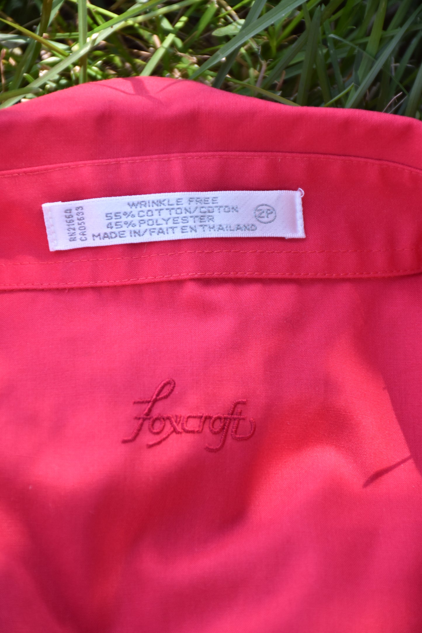 Red Dress Shirt