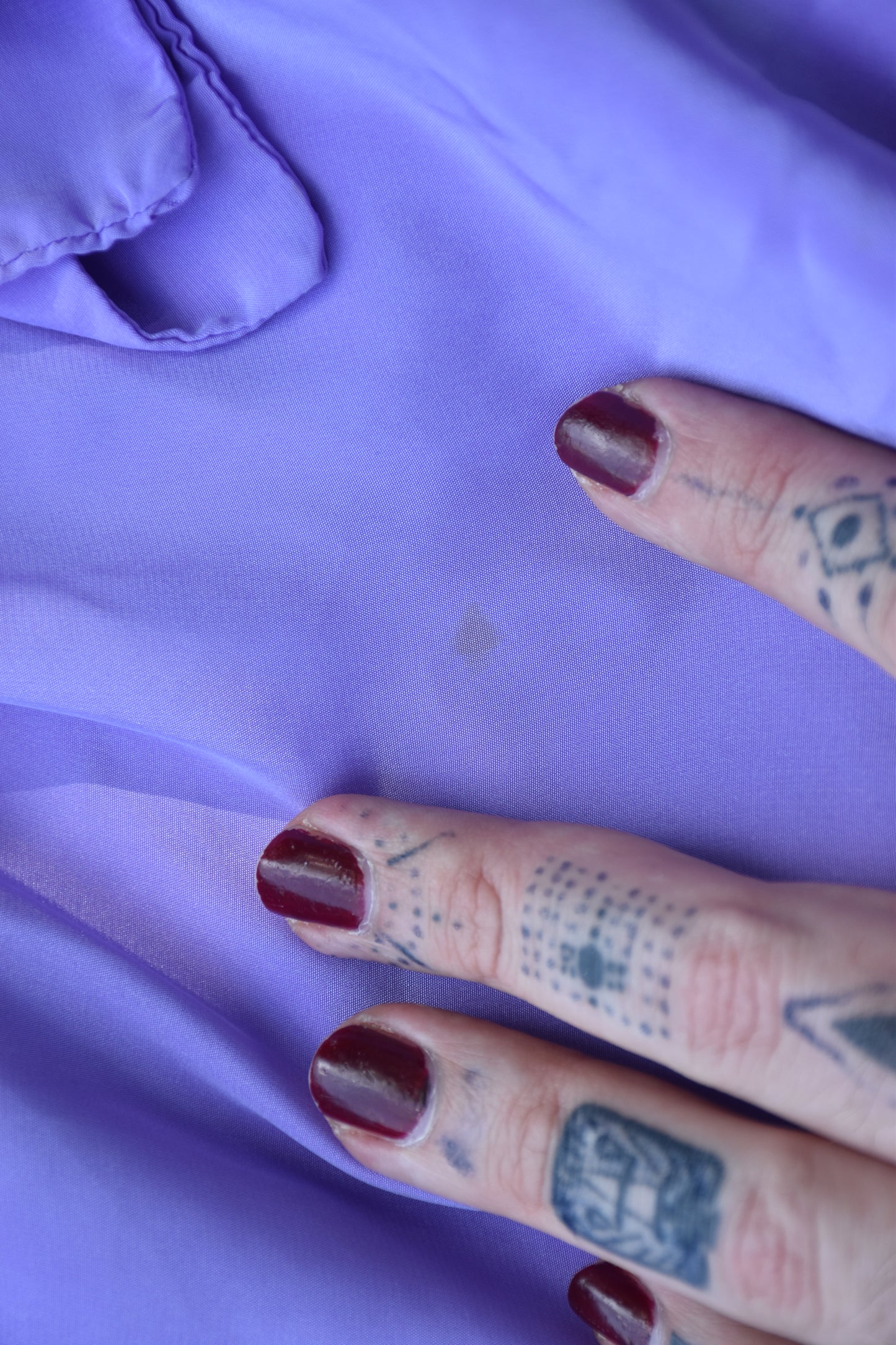 Lavender Short Sleeve Lightweight Blouse