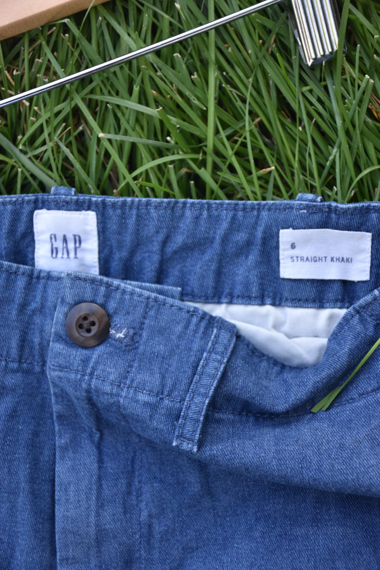 Blue Khaki Pants