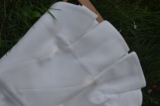 Sleeveless White Jumpsuit