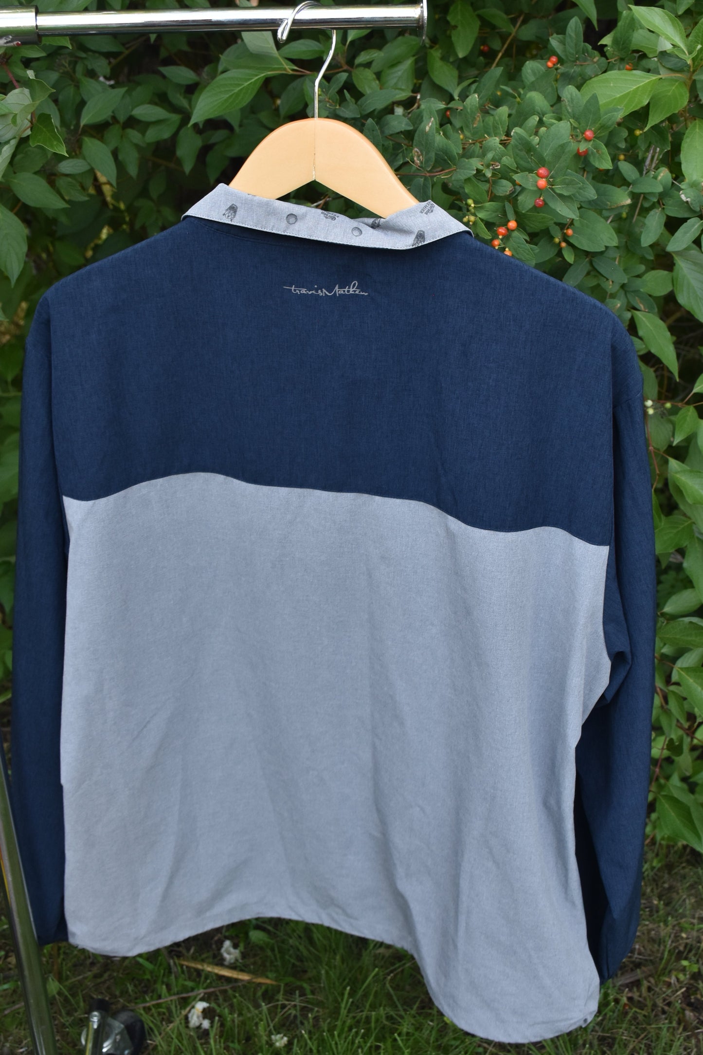 Blue and Grey Corona Premier Windbreaker