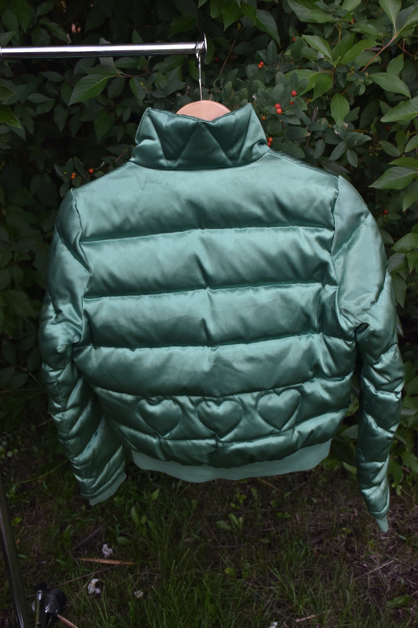Green Puffer Jacket