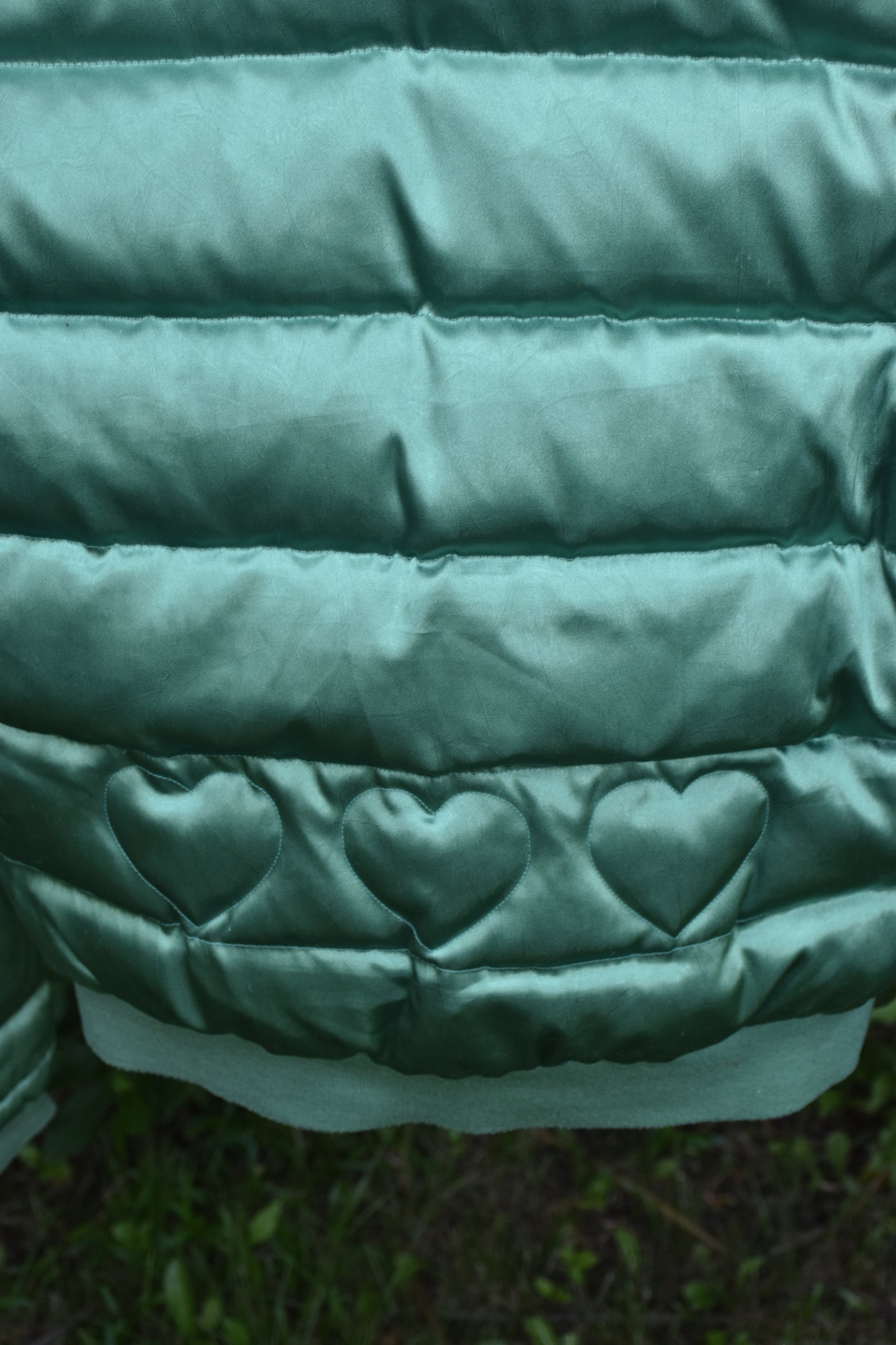 Green Puffer Jacket