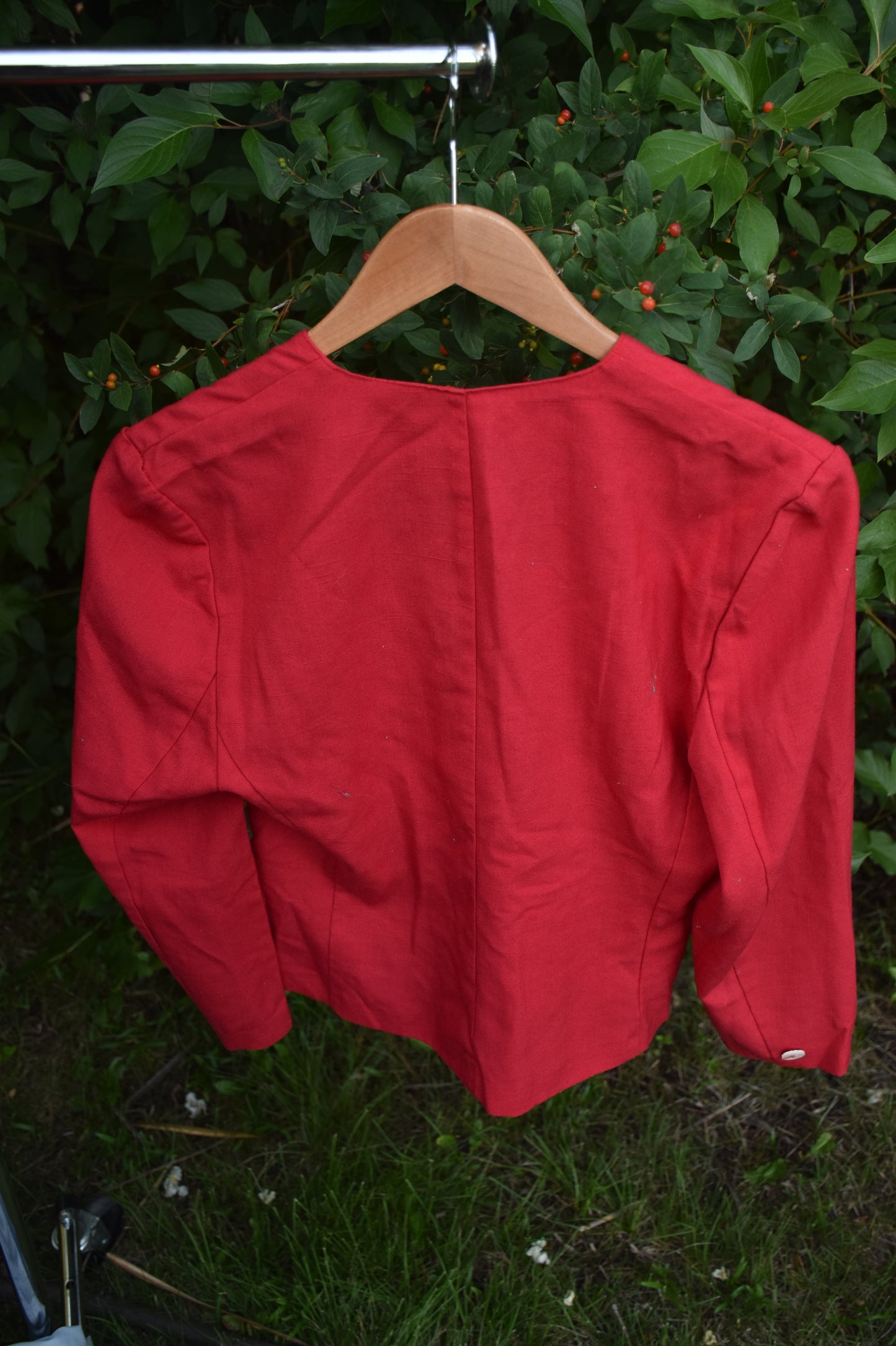 Red Vintage Blazer