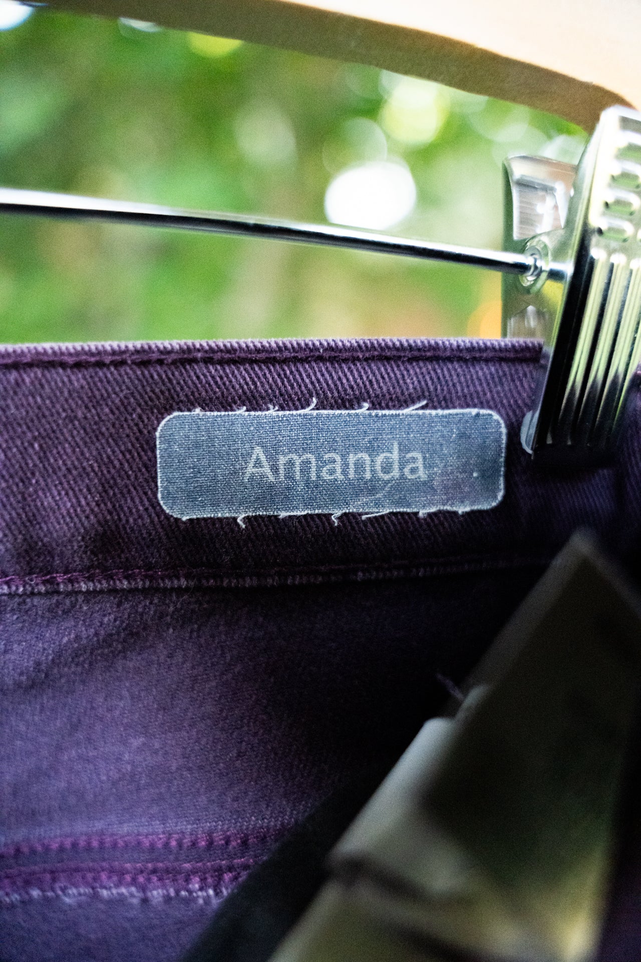 Purple Vintage Denim Jeans