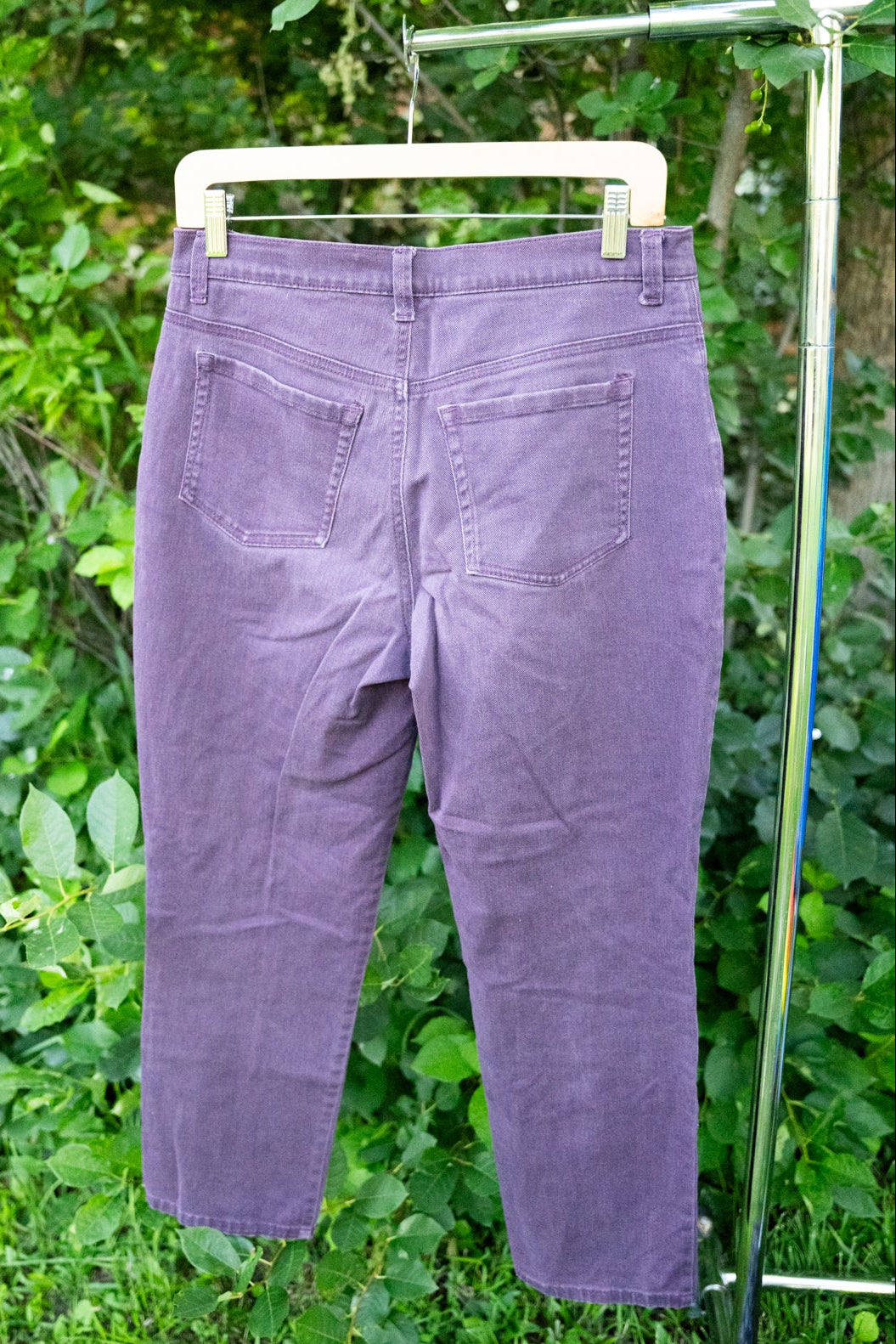 Purple Vintage Denim Jeans