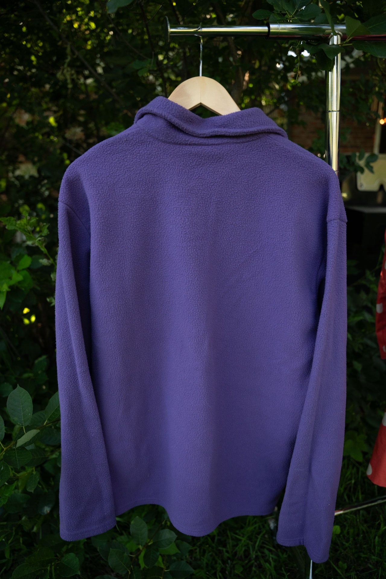 Purple Fleece Zip-Up