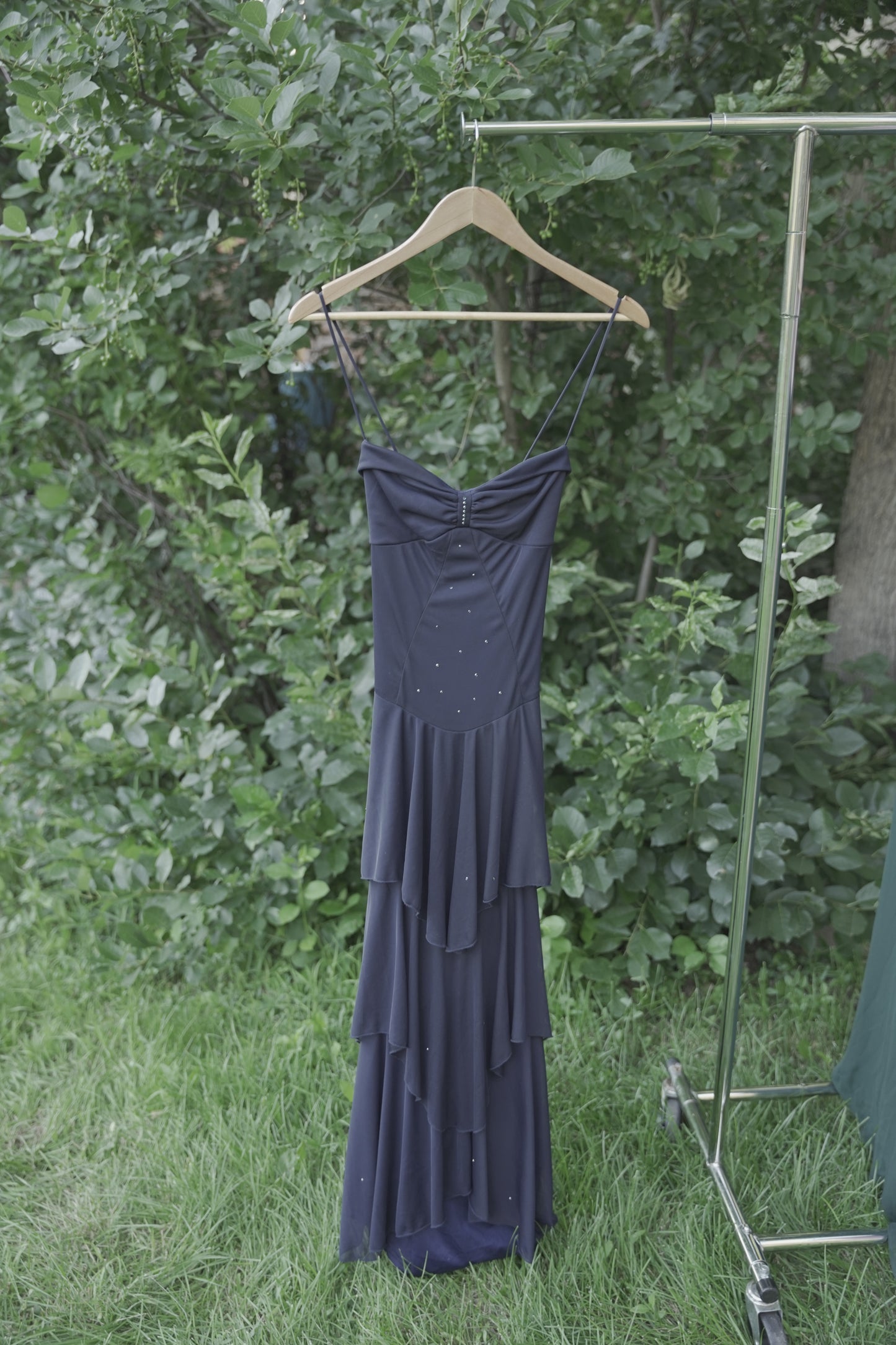 Navy Blue Maxi Dress