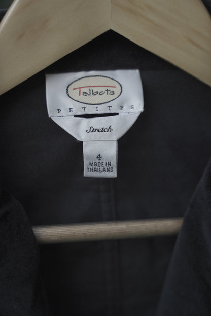 Black Button Up Jacket