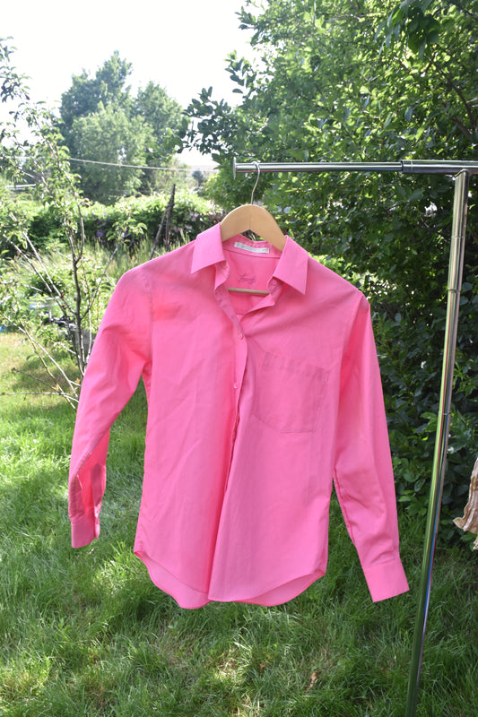 Bubblegum Pink Dress Shirt