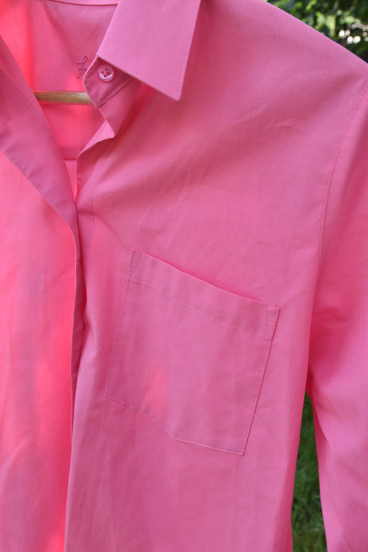 Bubblegum Pink Dress Shirt