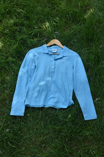 Light Blue Long Sleeve Polo