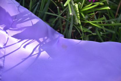 Lavender Short Sleeve Lightweight Blouse