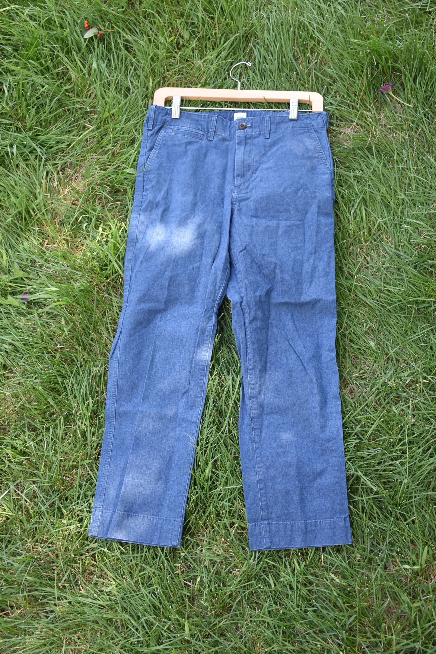 Blue Khaki Pants