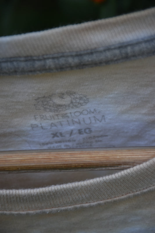 Orange Acid Wash Graphic Tshirt