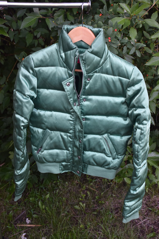 Green Puffer Jacket