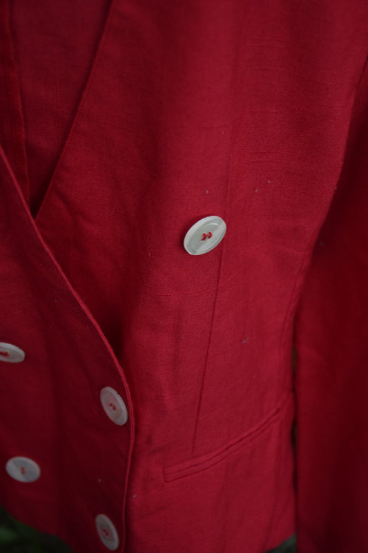 Red Vintage Blazer