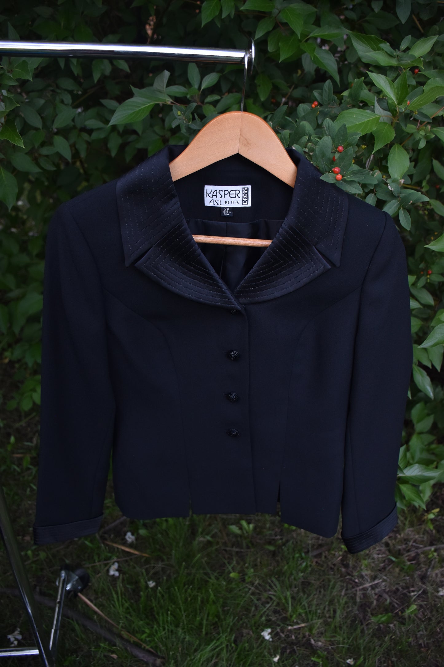 Petite Black Blazer