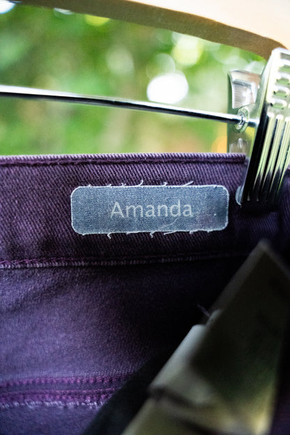Purple Vintage Denim Jeans