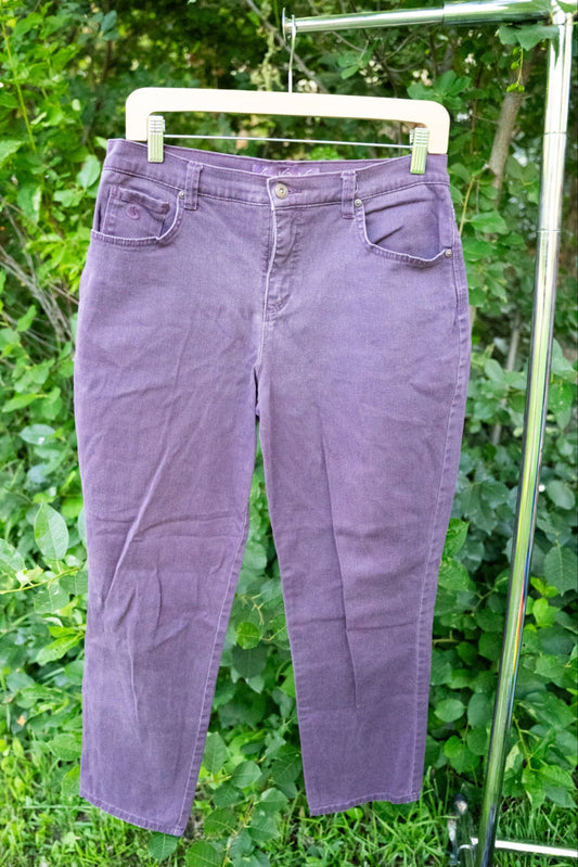 Purple Vintage Denim Jeans