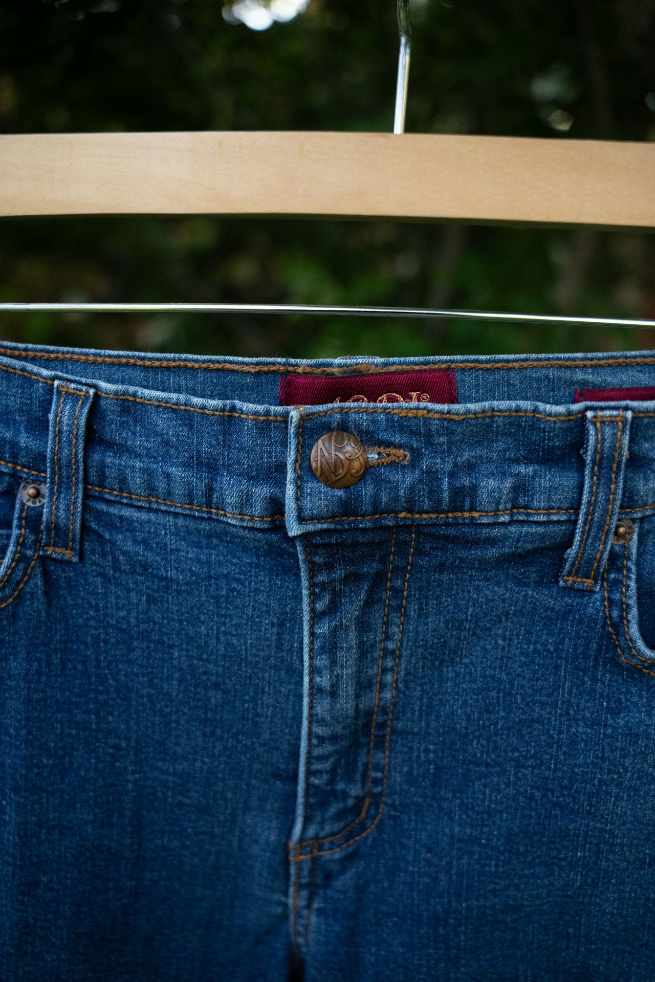 Medium Wash Denim Jeans