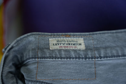 Grey Straight Legged Jeans